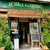The restaurant at La Table à l'Envers in Marseille
