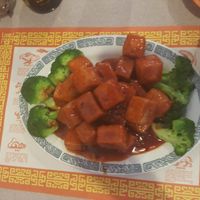 General Tso tofu very DELICIOUS well prepared at Peking House in Homestead