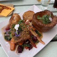 Vegan roast dinner!  at The Greyhound Inn in Corfe Castle