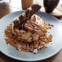 Biscoff and Bueno stack at Hampton & Vouis in Manchester
