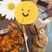 Homemade beans on toast  at Hampton & Vouis in Manchester