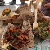 Vegan feast at Cool Cats in Chamonix-mont-blanc