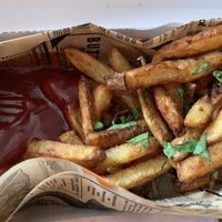 Fries at Cool Cats in Chamonix-mont-blanc
