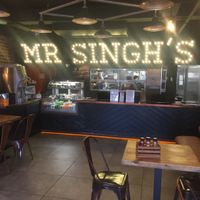 Restaurant  at Mr Singh's in West London