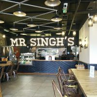 Interior  at Mr Singh's in West London