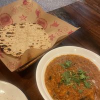 Puli Kuzhambu "Spicy Tamarind Stew" and Tawa Chapati Bread  at Masala Dosa Street Kitchen - MDSK in Phnom Penh