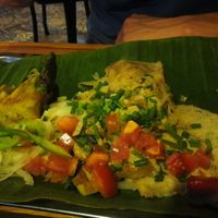 Smoked aubergine dosa at Masala Dosa Street Kitchen - MDSK in Phnom Penh