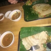 Vegan «Keema» Dosa at Masala Dosa Street Kitchen - MDSK in Phnom Penh