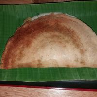 This is how the Dosa is served at Masala Dosa Street Kitchen - MDSK in Phnom Penh