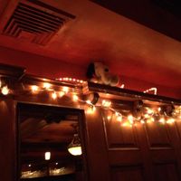 Snoopy was spotted inside the bar! at The Belgian Cafe in Philadelphia