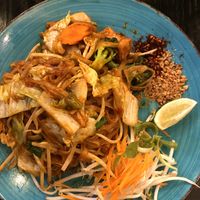 Pad Thai (with tofu instead of egg)  at Thai Cottage in San Francisco
