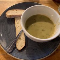 Potato & Leek soup  at The Windhover in Northampton