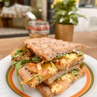 Kimaro-Stulle 👍🏻  at vevi Café - vegan specialities in Cologne