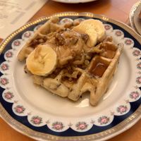 Creamy Waffle  at vevi Café - vegan specialities in Cologne