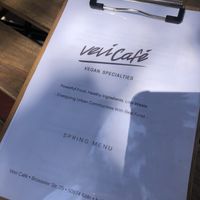 Menu   at vevi Café - vegan specialities in Cologne