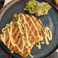 "egg" sandwich at vevi Café - vegan specialities in Cologne