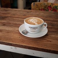 So tasty Coffee at vevi Café - vegan specialities in Cologne