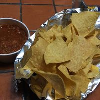 Chips & homemade salsa at East Coast Taco in Niantic