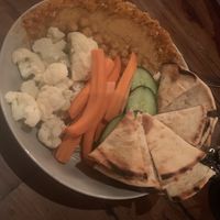 Black eyed pea hummus  at Southern Social in Vero Beach