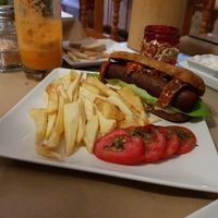 Curry Sausage at BioWinds in Fuengirola