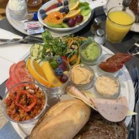 Vegan breakfast plate  at Flayva Coffee & Tea Lounge in Dortmund