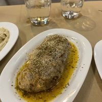 vegan filled cabbage with bulgur and lentils  at Noah's Ark in Kos