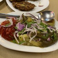 grilled vegetabeles  at Noah's Ark in Kos