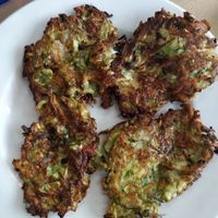 Zucchini pie without egg at Noah's Ark in Kos