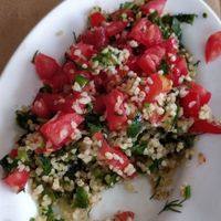 Today's ? Tabouleh at Noah's Ark in Kos