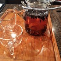 Lychee tea at Niu in Chicago
