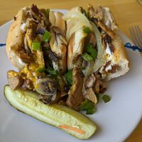 Vegan Philly at Chomp in Rochester