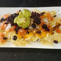 Vegan nachos at Chomp in Rochester