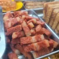 Mock layered meat ~ 4/11/22 at Yuan Man Vegetarian 圓滿素食 - Circuit Rd in Central Singapore
