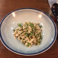 Soybeans with bean curd knots  at Old Bailey in Hong Kong Island
