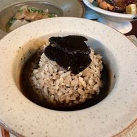 Truffle rice  at Mi Xun TeaHouse 谧寻茶室 in Chengdu