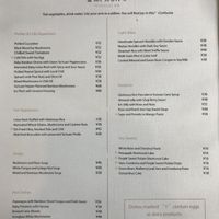 Menu at Mi Xun TeaHouse 谧寻茶室 in Chengdu