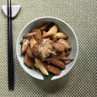 Bamboo at Mi Xun TeaHouse 谧寻茶室 in Chengdu