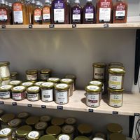 spreads and hot sauces at Nasyp Si in Brno