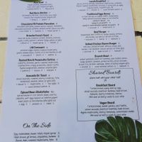 Food at Little Mermaid in Mermaid Beach