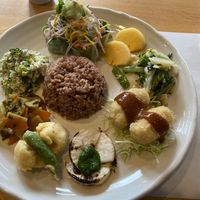 Today’s special! Comes with a soup as well  at Cafe Necessite in Ojiya
