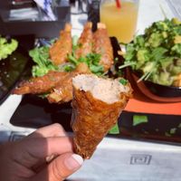 The chicken wings were amazing at Lily Burger Express in Berlin