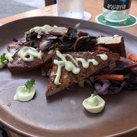 Tofu with grilled vegetables  at Light Frank in Gran Canaria