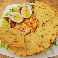 amazing lebanese salad at Light Frank in Gran Canaria