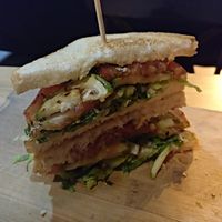 club sandwich at Light Frank in Gran Canaria