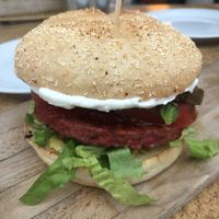 burger at Light Frank in Gran Canaria