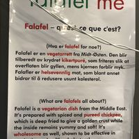 Falafel Me at Falafel Me in Oslo