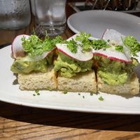 Avocado toastt  at Beauty & Essex in Hollywood