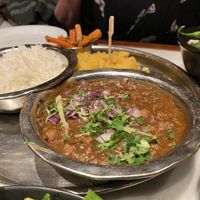 Chole puri  at Dishoom - Carnaby in London