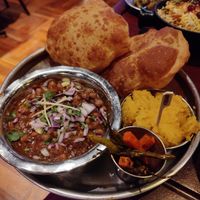Chole Puri at Dishoom - Carnaby in London