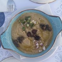 Split peas at Markakis Restaurant - Piso Livadi Paros in Paros